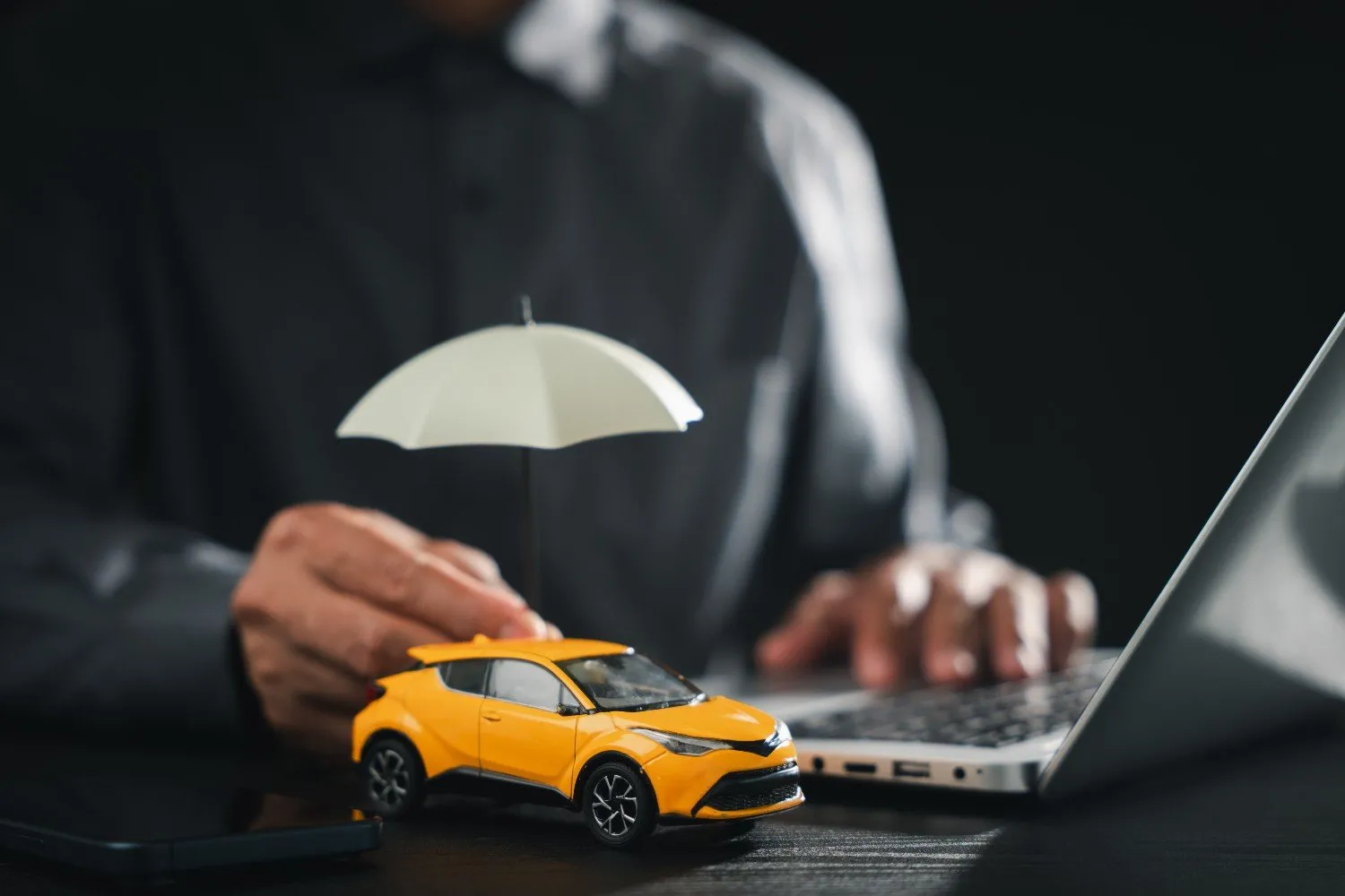 Reviewing auto insurance cover for a vehicle